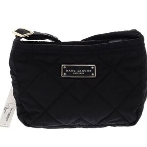 Marc Jacobs Black Nylon Quilted Mini Bag